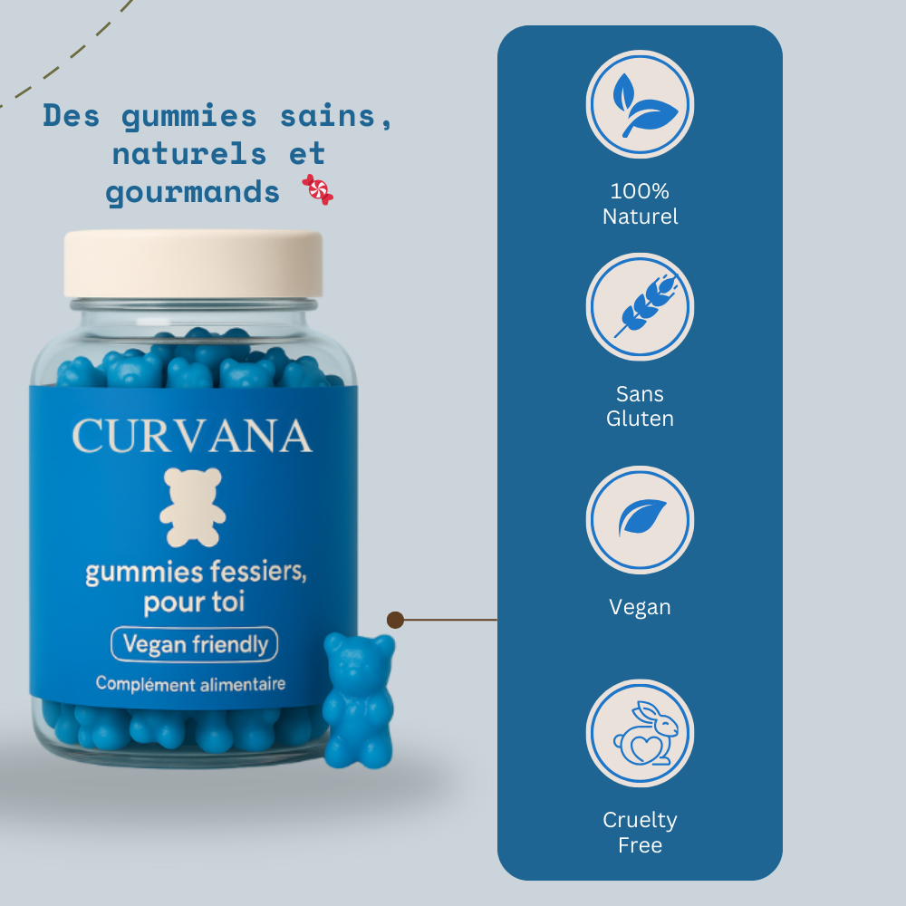 CurvBoost - Gummies Fessiers & Hanches