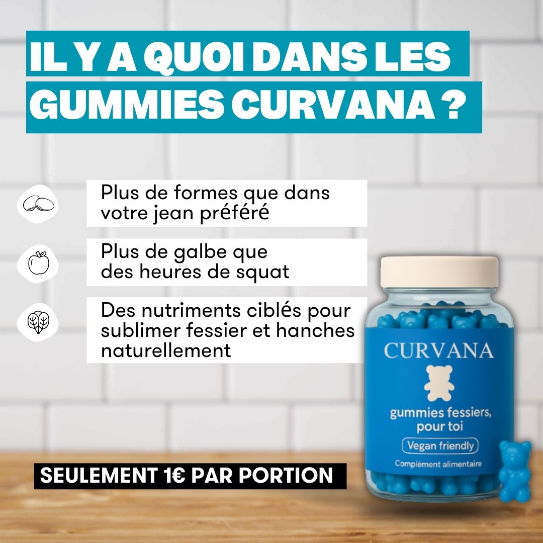 CurvBoost - Gummies Fessiers & Hanches